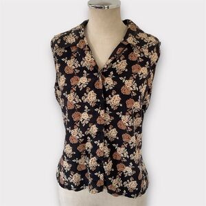 Spenser Jeremy Silk Floral Blouse
